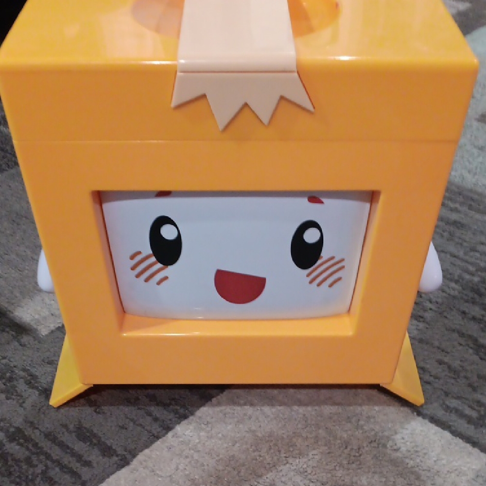 LankyBox Cute Yellow Cartoon Storage Box